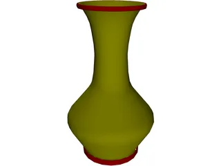 Vase 3D Model preview