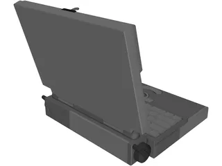 Computer Laptop 3D Model preview