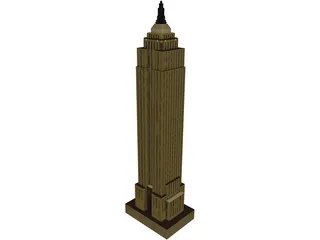 Empire State Building 3D Model preview