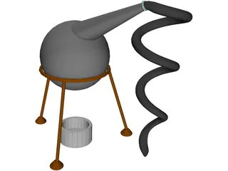 Lab Dish 3D Model preview