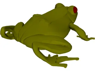 Frog 3D Model preview