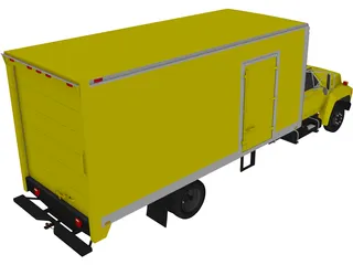 Moving Truck (1993) 3D Model preview