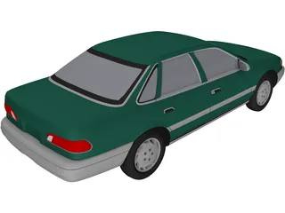 Ford Taurus (1994) 3D Model preview