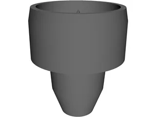 Jet Engine 3D Model preview