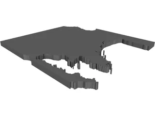 France 3D Model preview