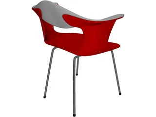Chair Bluebelle Plastic 3D Model preview