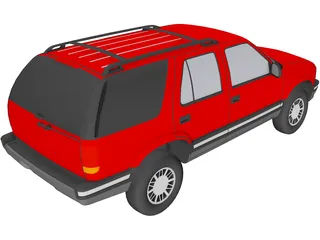 GMC Jimmy (1995) 3D Model preview