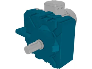Eletronic Engine 3D Model preview