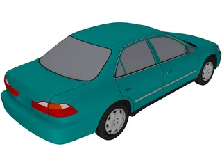 Honda Accord (1998) 3D Model preview