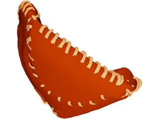 Baseball Catchers Mitt 3D Model preview
