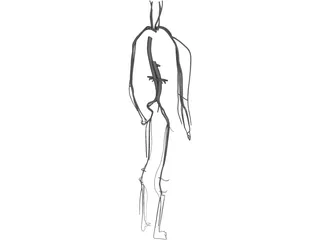 Circulatory System 3D Model preview