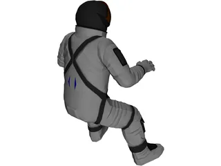 Astronaut 3D Model preview
