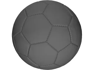 Soccer Ball 3D Model preview