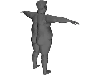 Man 3D Model preview
