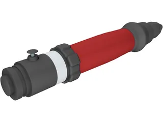 Desoutter Air Tool (S4Q-1100) 3D Model preview