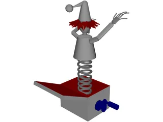 Jack-In-The-Box 3D Model preview