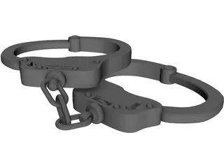 Handcuffs 3D Model preview