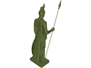 Athena 3D Model preview
