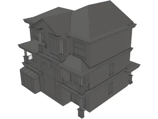 House 3D Model preview