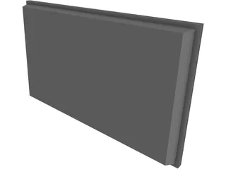 Plasma Screen 3D Model preview