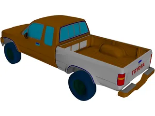 Toyota HiLux 3D Model preview
