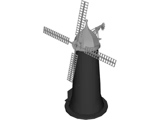 Windmill 3D Model preview