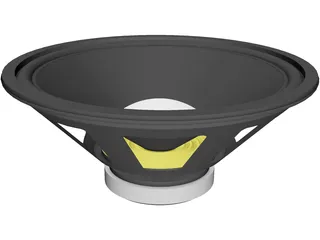 Sub Speaker 3D Model preview