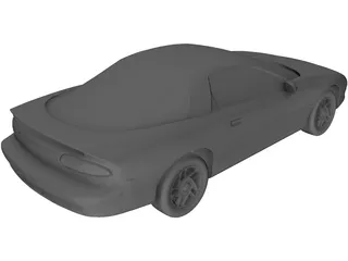 Chevrolet Camaro (1996) 3D Model preview