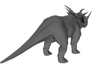 Styracosaurus 3D Model preview