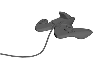 Game Controller 3D Model preview
