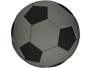 Soccer Ball 3D Model preview