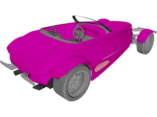 Plymouth Prowler 3D Model preview