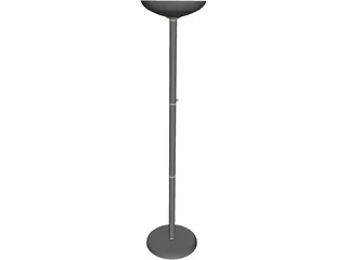 Lamp Floor 3D Model preview