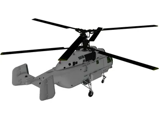 Kamov Ka-27 Helix A 3D Model preview