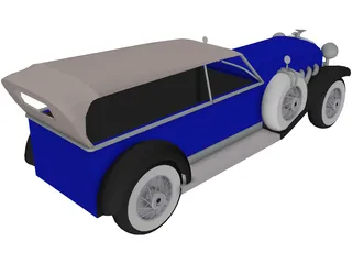Duesenberg 3D Model preview