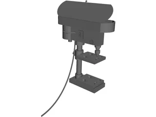 Drill Press 3D Model preview