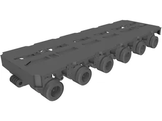 Goldhofer 6 line thp-sl 3D Model preview