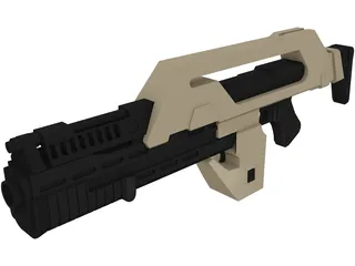 M41A 3D Model preview