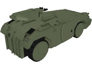 M577 APC 2A 3D Model preview