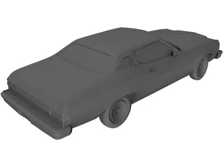 Ford Torino (1976) 3D Model preview