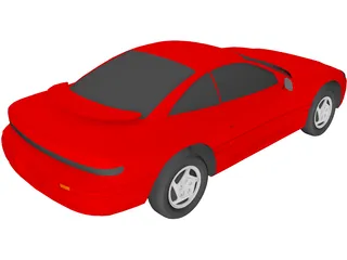 Mitsubishi Eclipse [Eagle Talon, Dodge Stealth] (1994) 3D Model preview