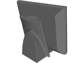 Monitor Computer Flat Screen 3D Model preview