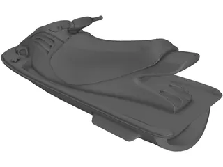 Jet Ski 3D Model preview