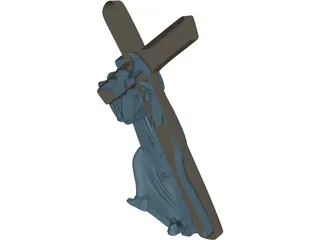 Isa Masih 3D Model preview