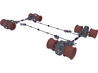 Ship Lift 3D Model preview
