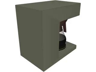 Coffee Machine 3D Model preview
