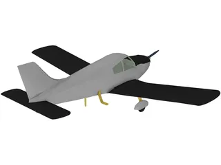 Socata TB-20 3D Model preview