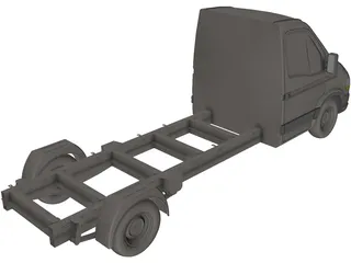 Renault Master 3D Model preview