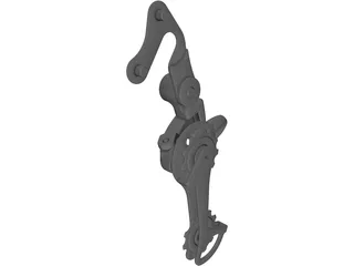 Derailleur Rear 3D Model preview