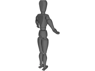 Mannequin 3D Model preview